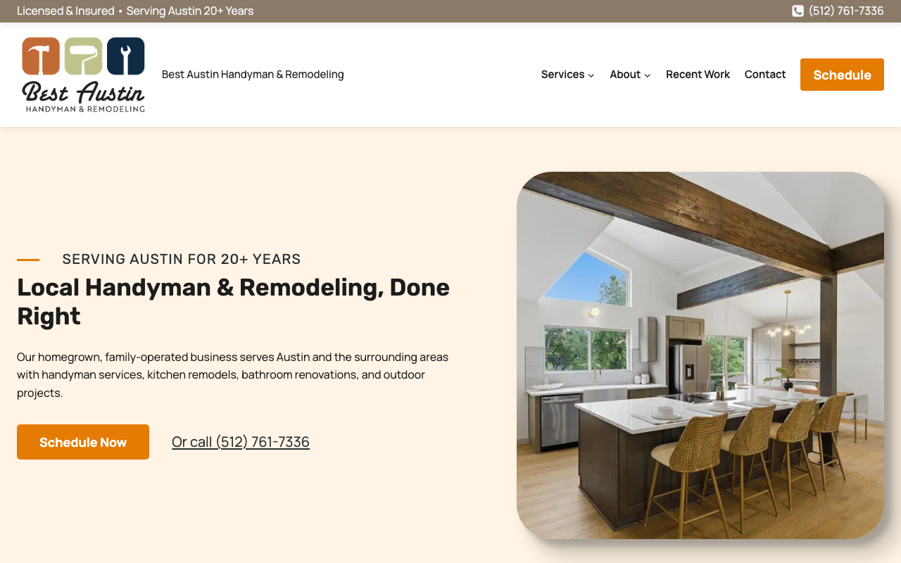 Best Austin Handyman website